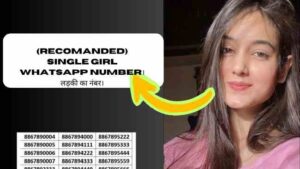 Single girl whatsapp number